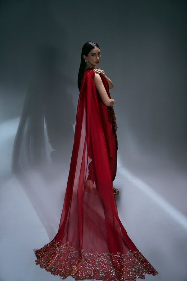 Sidra Fahad | Eliana Luxe | SF-181(ELIANNA) - Official Sidra Fahad - Agha Fabrics UK