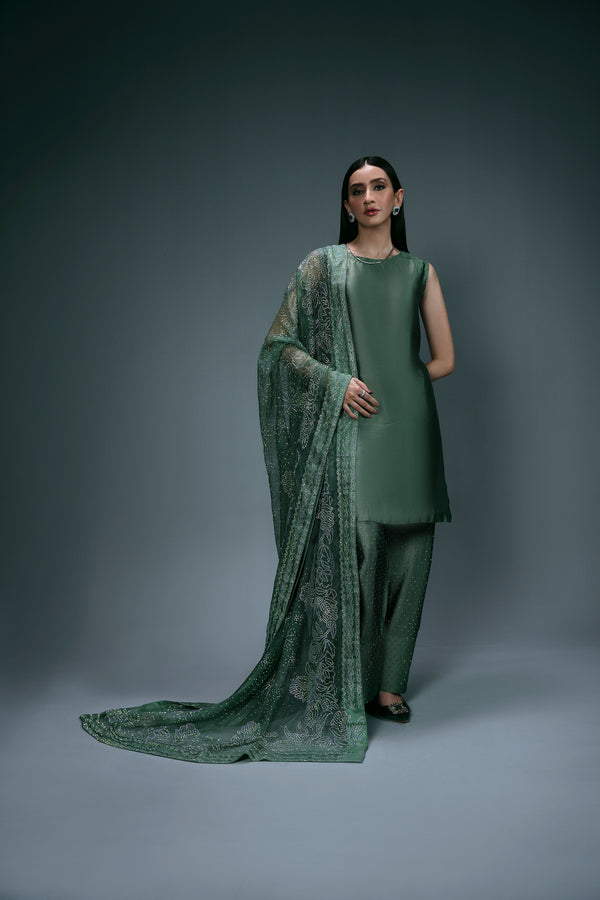 Sidra Fahad | Eliana Luxe | SF-183(ELIANNA) - Official Sidra Fahad - Agha Fabrics UK