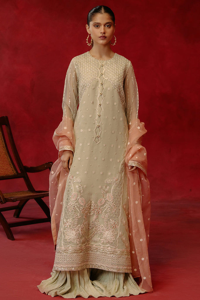 Cross Stitch | Luxe Atelier 24 | PISTACHIO DAWN - Official Cross Stitch - Agha Fabrics UK