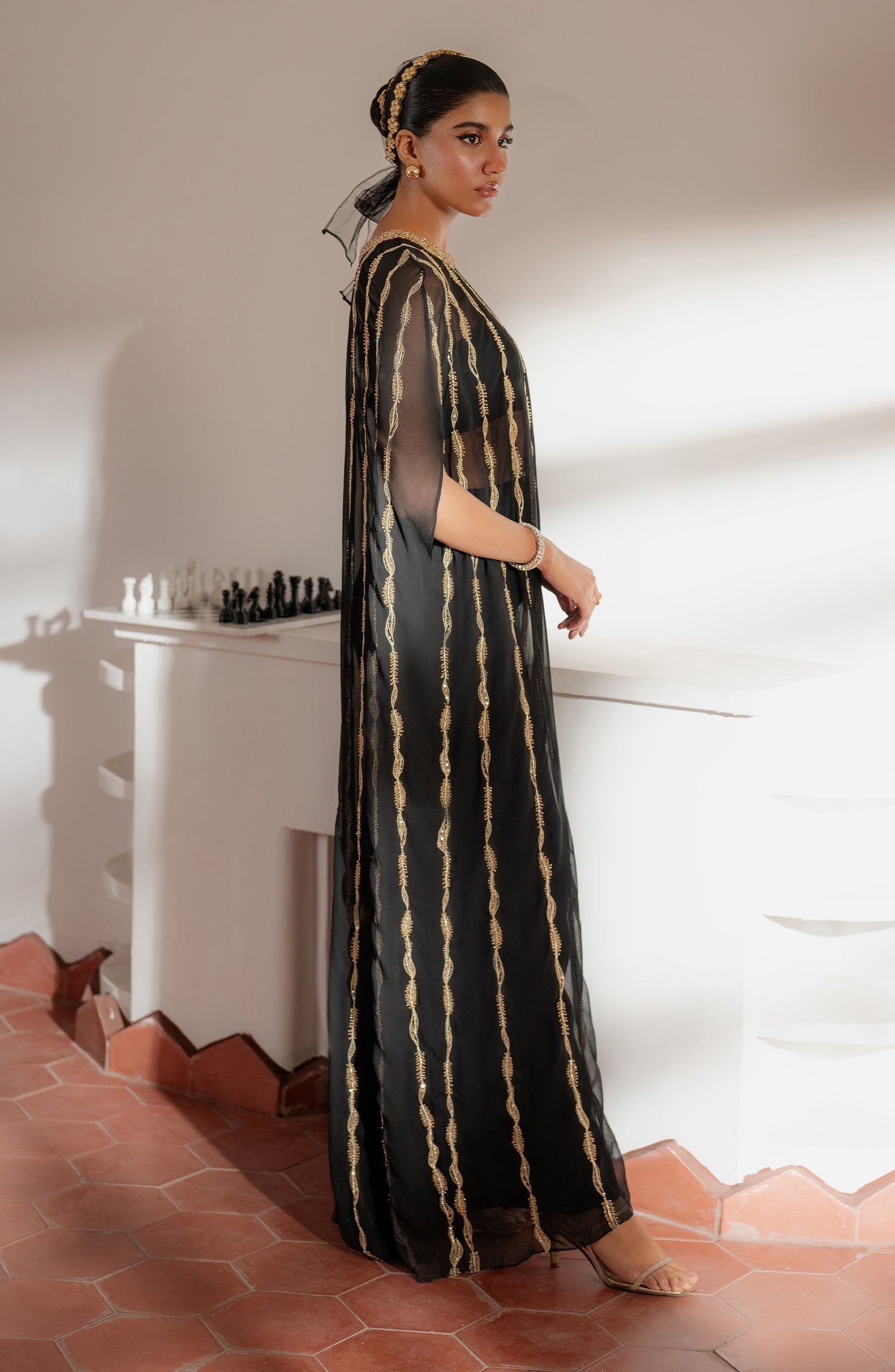 Caia | Luxury Eid Edits 25 | SADIE- BLACK