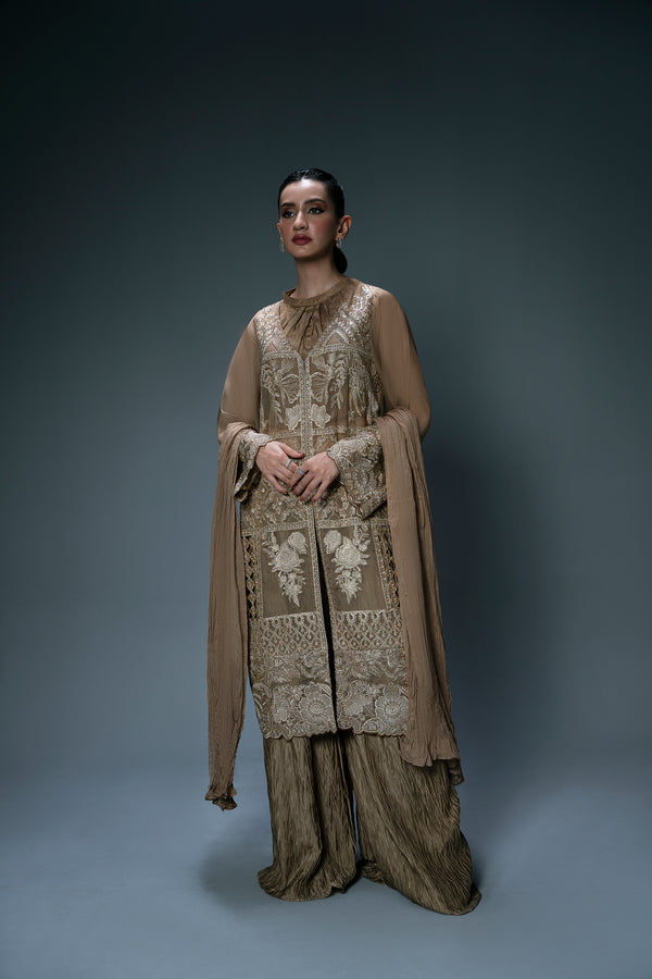 Sidra Fahad | Eliana Luxe | SF-186(ELIANNA) - Official Sidra Fahad - Agha Fabrics UK