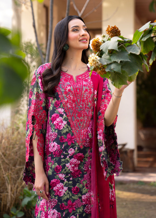Myeesha | Lamhay Luxury Lawn 25 | Naghma