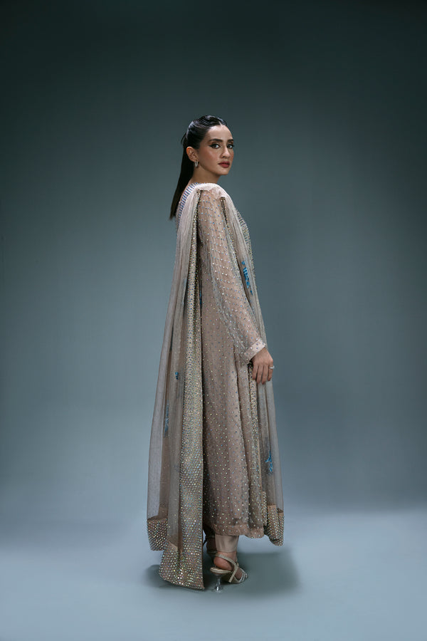 Sidra Fahad | Eliana Luxe | SF-184(ELIANNA) - Official Sidra Fahad - Agha Fabrics UK