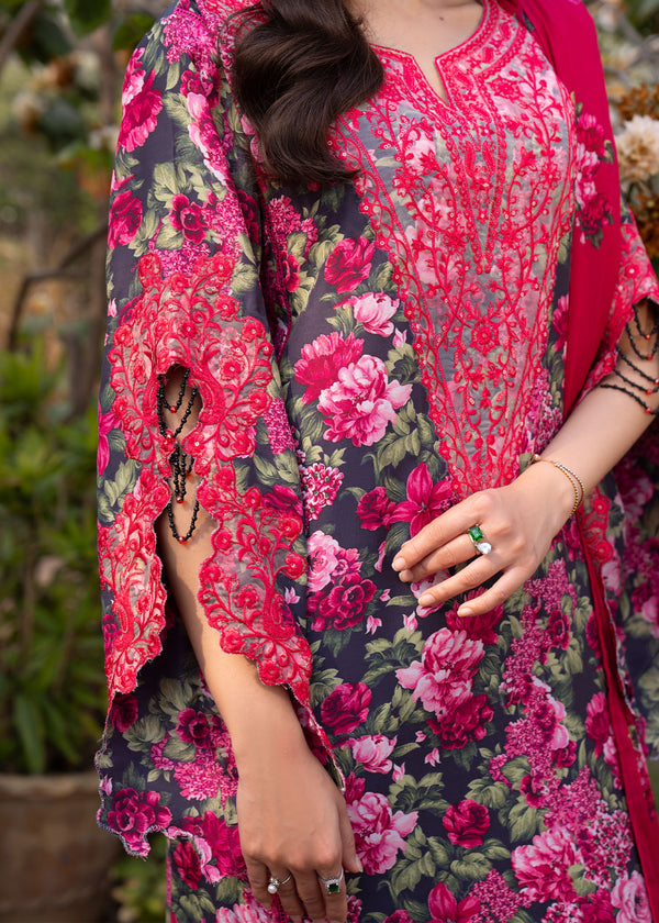 Myeesha | Lamhay Luxury Lawn 25 | Naghma