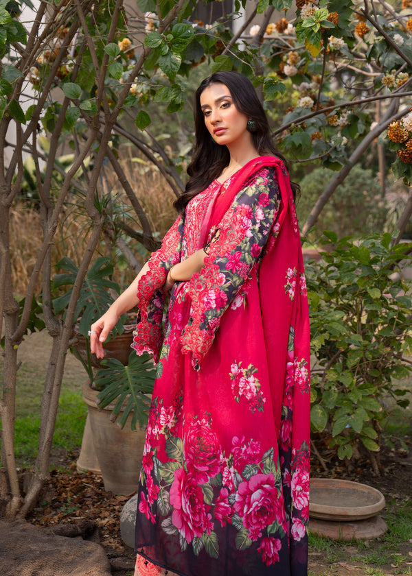 Myeesha | Lamhay Luxury Lawn 25 | Naghma