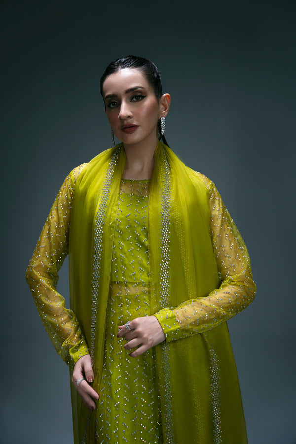 Sidra Fahad | Eliana Luxe | SF-187(ELIANNA) - Official Sidra Fahad - Agha Fabrics UK