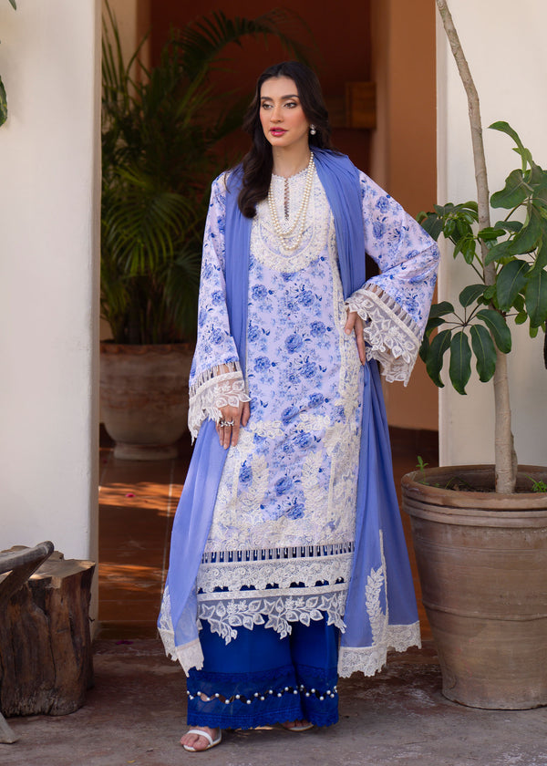 Myeesha | Lamhay Luxury Lawn 25 | Aasma