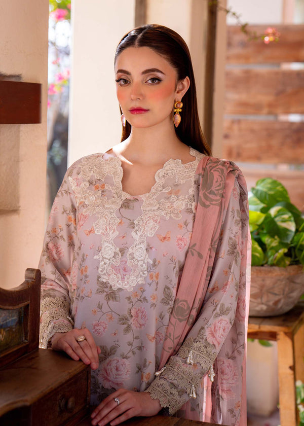 Myeesha | Lamhay Luxury Lawn 25 | Kanwal (Long Shirt)