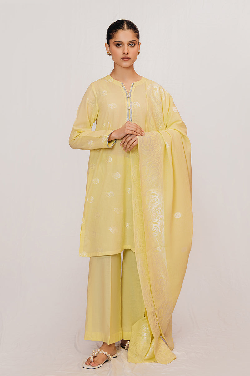 Cross Stitch | Daily Wear | LIME GLADE - Official Cross Stitch - Agha Fabrics UK