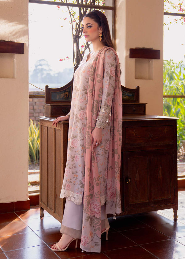 Myeesha | Lamhay Luxury Lawn 25 | Kanwal (Long Shirt)