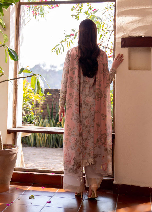 Myeesha | Lamhay Luxury Lawn 25 | Kanwal (Long Shirt)