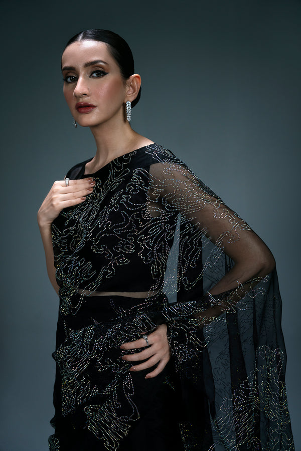 Sidra Fahad | Eliana Luxe | SF-185(ELIANNA) - Official Sidra Fahad - Agha Fabrics UK