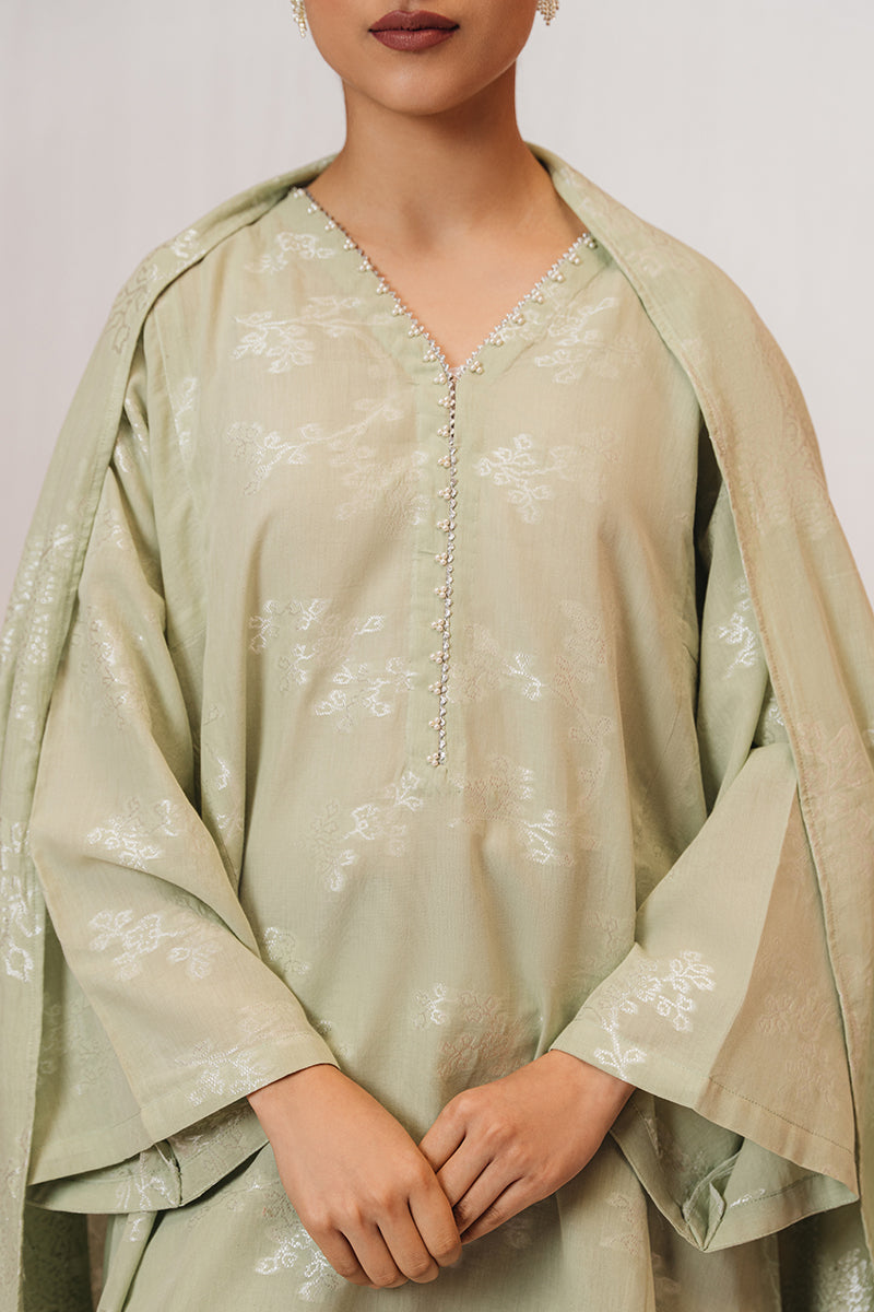 Cross Stitch | Daily Wear | TENDER LEAF - Official Cross Stitch - Agha Fabrics UK