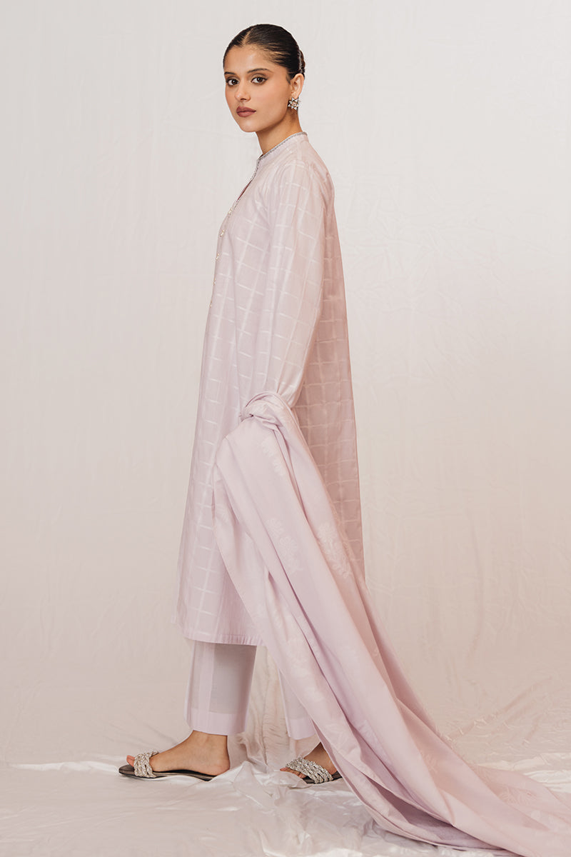 Cross Stitch | Daily Wear | FAIR LILAC - Official Cross Stitch - Agha Fabrics UK