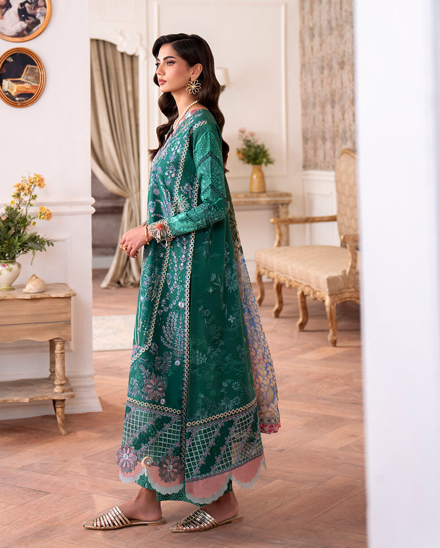 Roheenaz | Aezel Embroidered Cambric | Maham