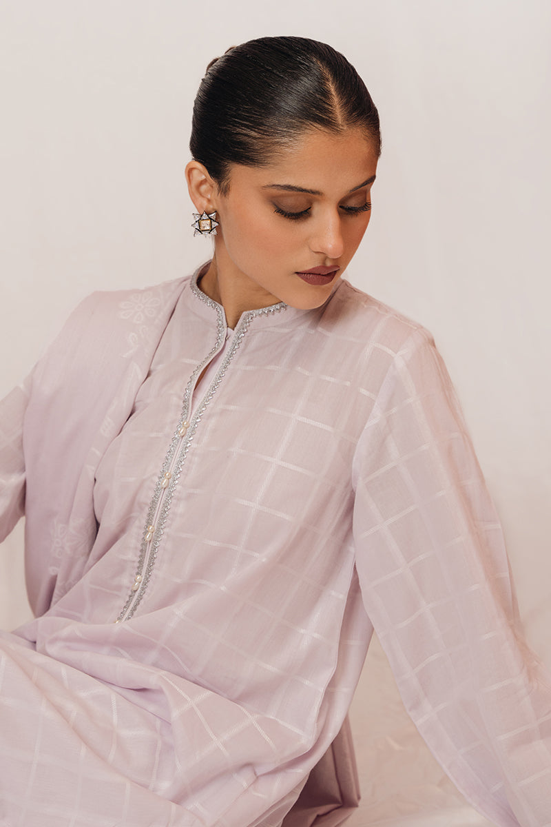 Cross Stitch | Daily Wear | FAIR LILAC - Official Cross Stitch - Agha Fabrics UK