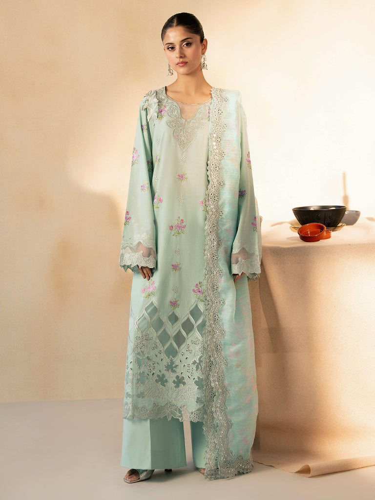 Rajbari | Jahaan Premium Festive Lawn | AALYA (Jahan) 4-A - Official Rajbari - Agha Fabrics UK