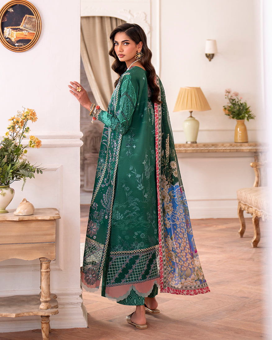 Roheenaz | Aezel Embroidered Cambric | Maham