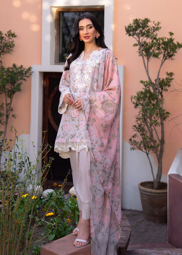 Myeesha | Lamhay Luxury Lawn 25 | Kanwal (Short Shirt)