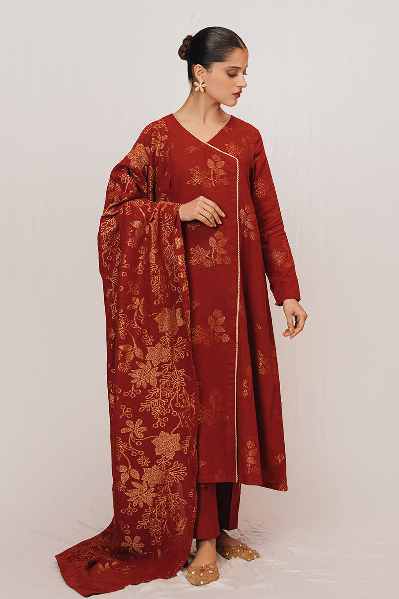 Cross Stitch | Daily Wear | GOLDEN OCHRE - Official Cross Stitch - Agha Fabrics UK