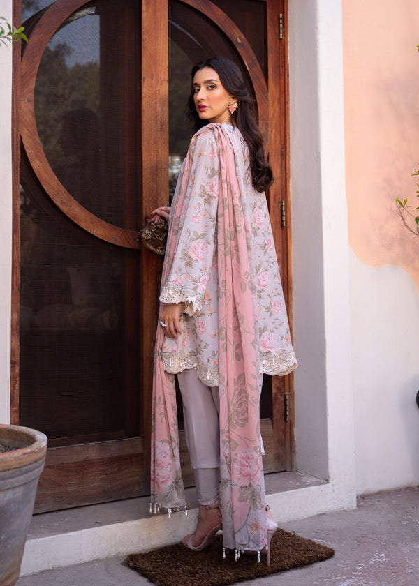 Myeesha | Lamhay Luxury Lawn 25 | Kanwal (Short Shirt)