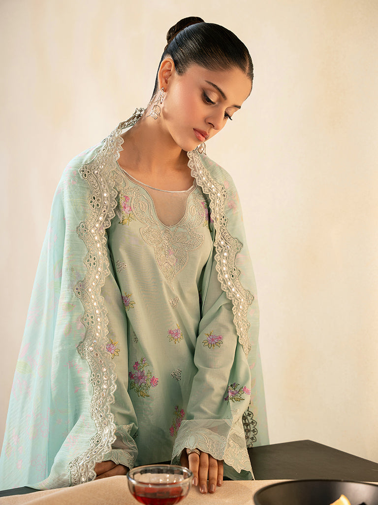 Rajbari | Jahaan Premium Festive Lawn | AALYA (Jahan) 4-A - Official Rajbari - Agha Fabrics UK
