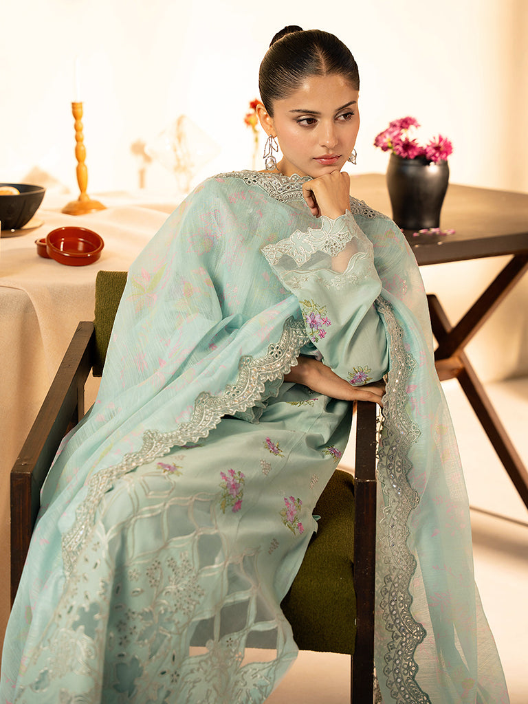 Rajbari | Jahaan Premium Festive Lawn | AALYA (Jahan) 4-A - Official Rajbari - Agha Fabrics UK