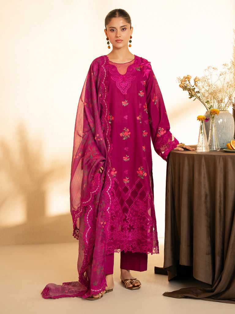 Rajbari | Jahaan Premium Festive Lawn | MAYA (Jahan) 4-B - Official Rajbari - Agha Fabrics UK