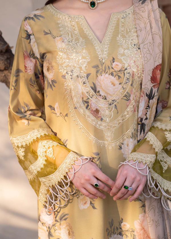 Myeesha | Lamhay Luxury Lawn 25 | Zarnish