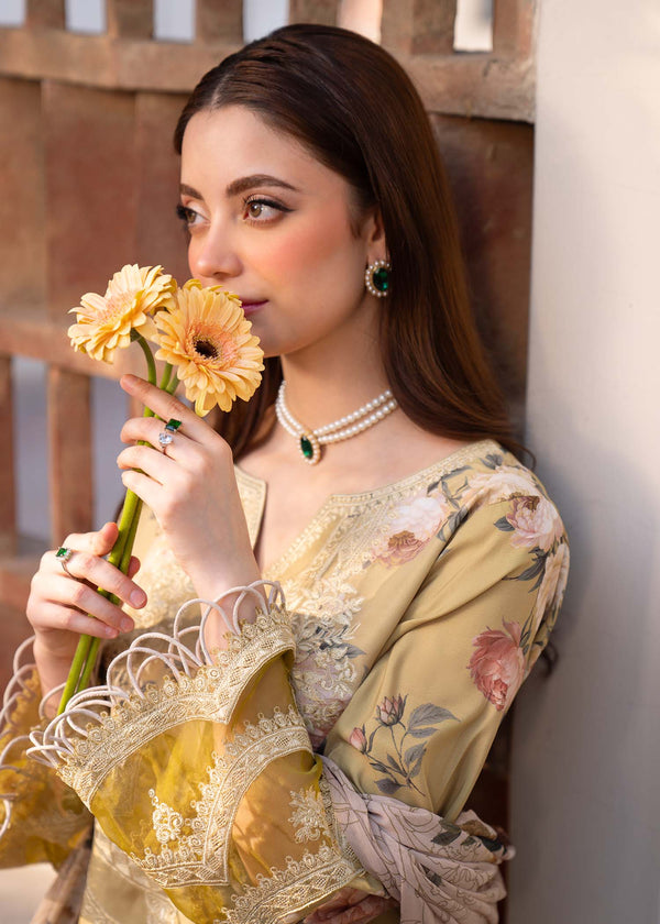 Myeesha | Lamhay Luxury Lawn 25 | Zarnish