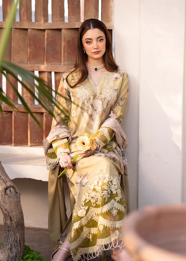 Myeesha | Lamhay Luxury Lawn 25 | Zarnish