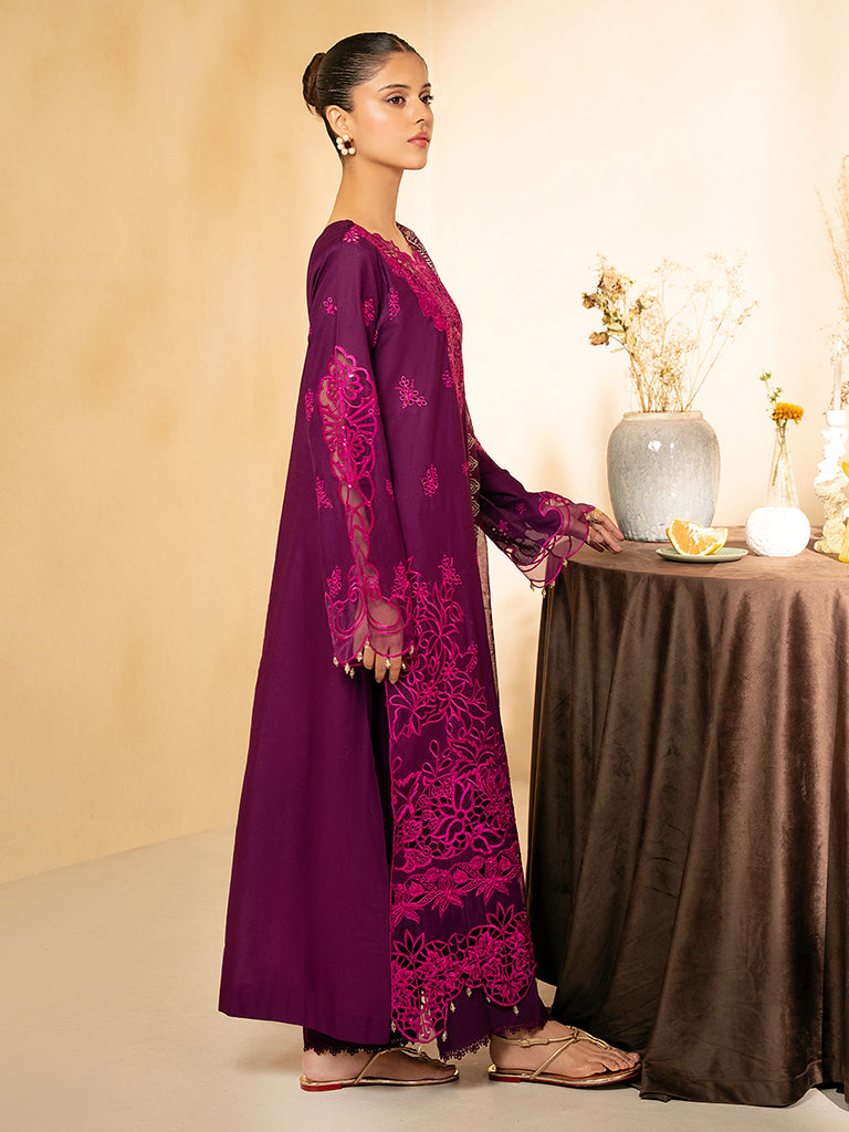 Rajbari | Jahaan Premium Festive Lawn | NORA (Jahan) 6-B - Official Rajbari - Agha Fabrics UK