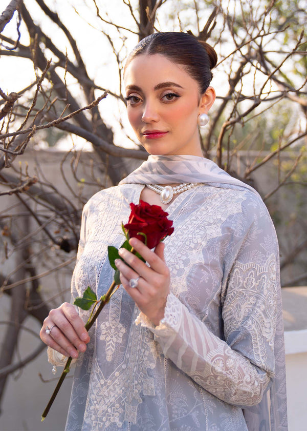 Myeesha | Lamhay Luxury Lawn 25 | Aabroo