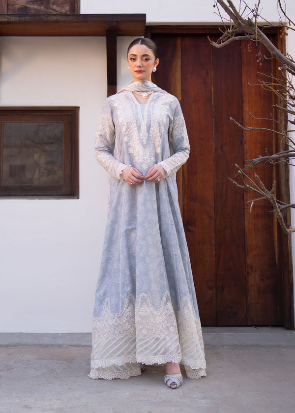 Myeesha | Lamhay Luxury Lawn 25 | Aabroo