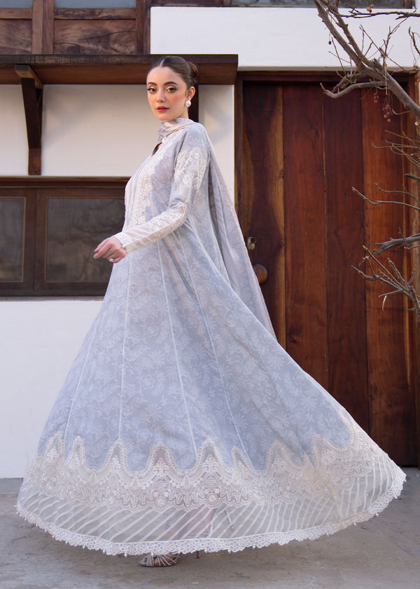 Myeesha | Lamhay Luxury Lawn 25 | Aabroo