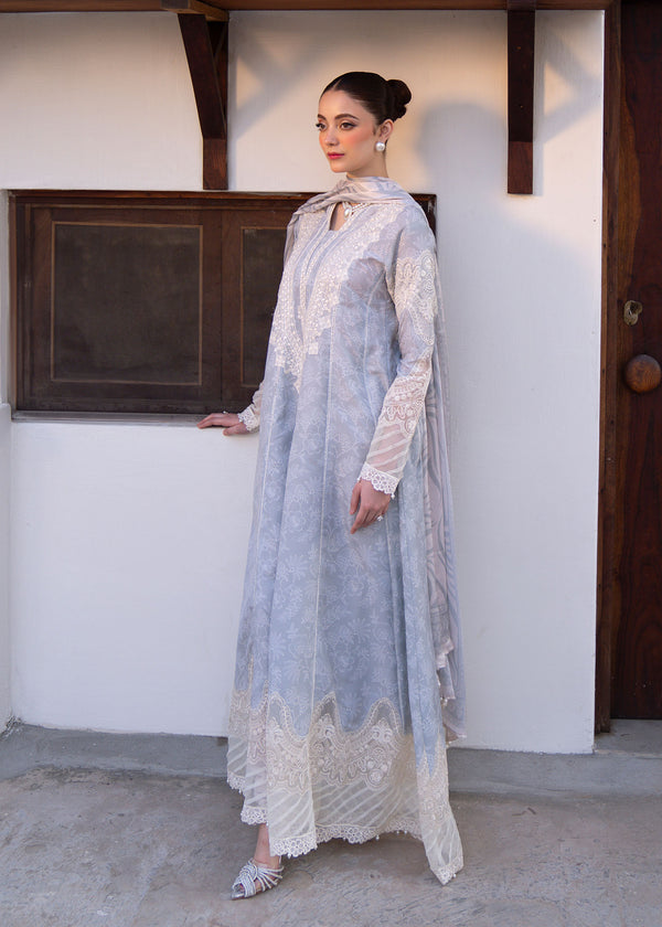 Myeesha | Lamhay Luxury Lawn 25 | Aabroo