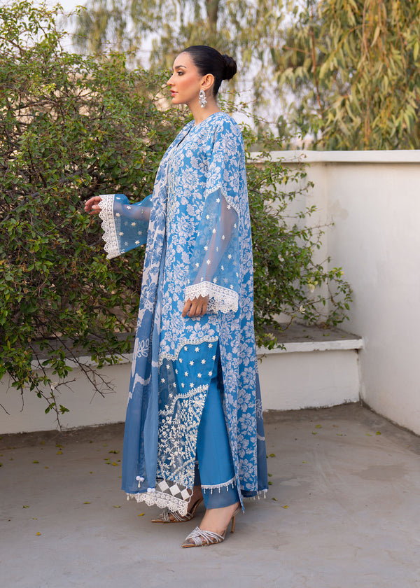 Myeesha | Lamhay Luxury Lawn 25 | Zarposh