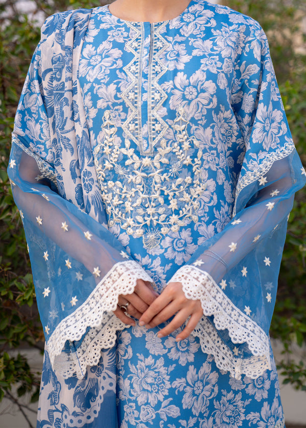 Myeesha | Lamhay Luxury Lawn 25 | Zarposh