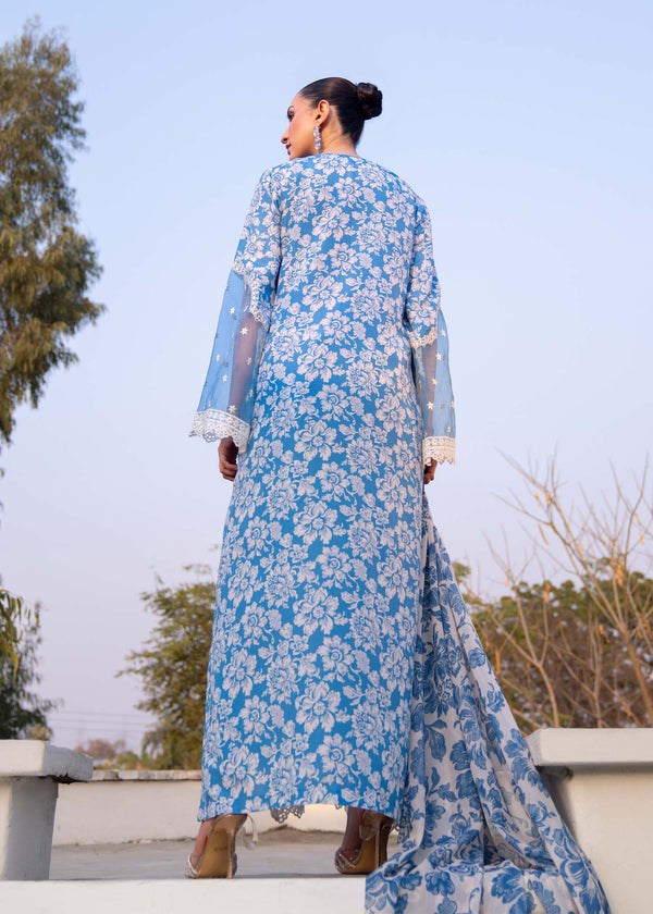Myeesha | Lamhay Luxury Lawn 25 | Zarposh