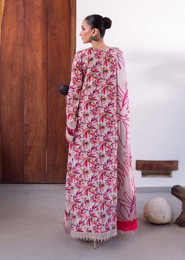 Myeesha | Lamhay Luxury Lawn 25 | Gulab