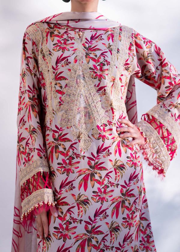 Myeesha | Lamhay Luxury Lawn 25 | Gulab