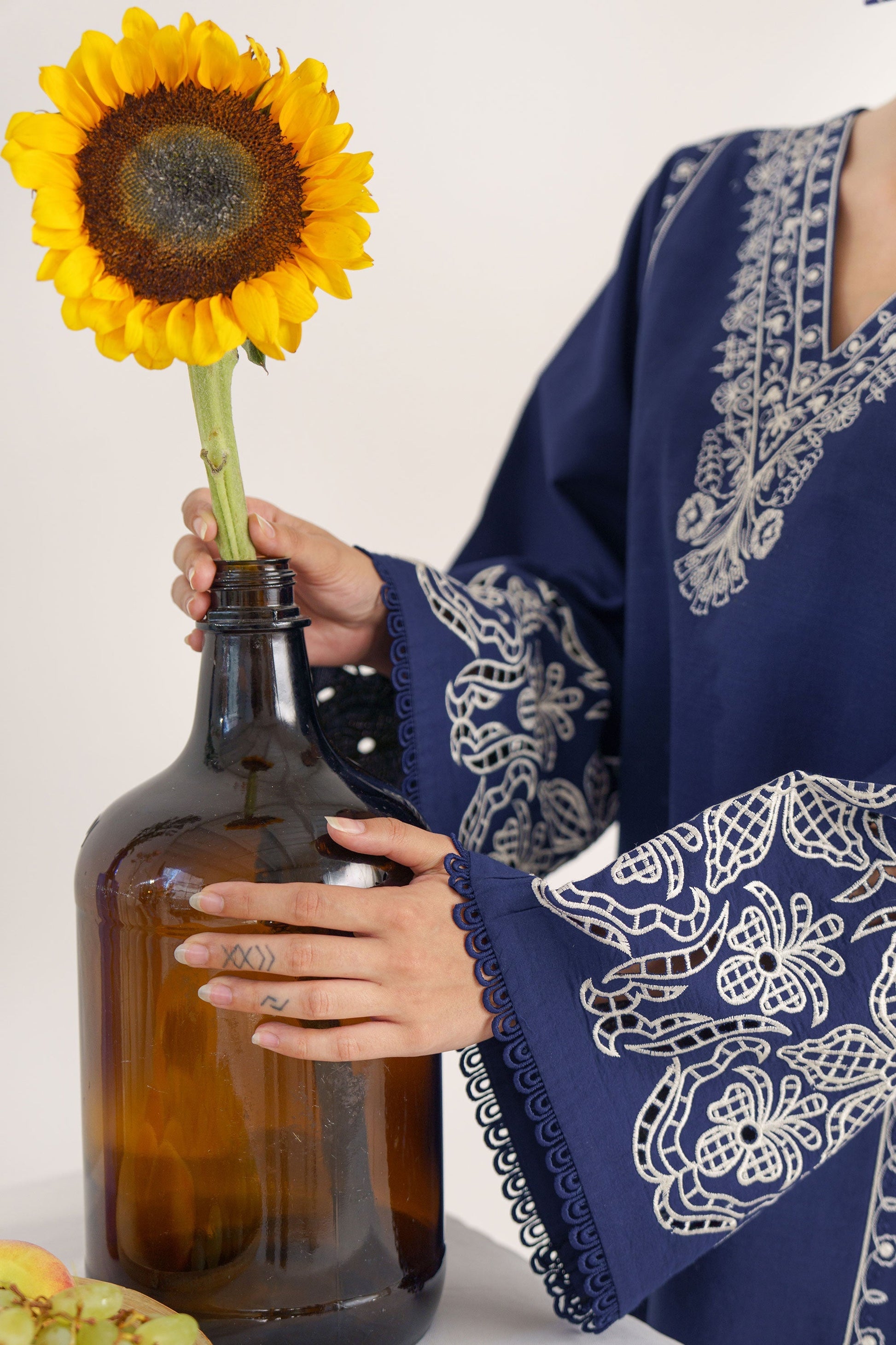 Hana | Garnished Dresses | Nuray - Official Hana - Agha Fabrics UK