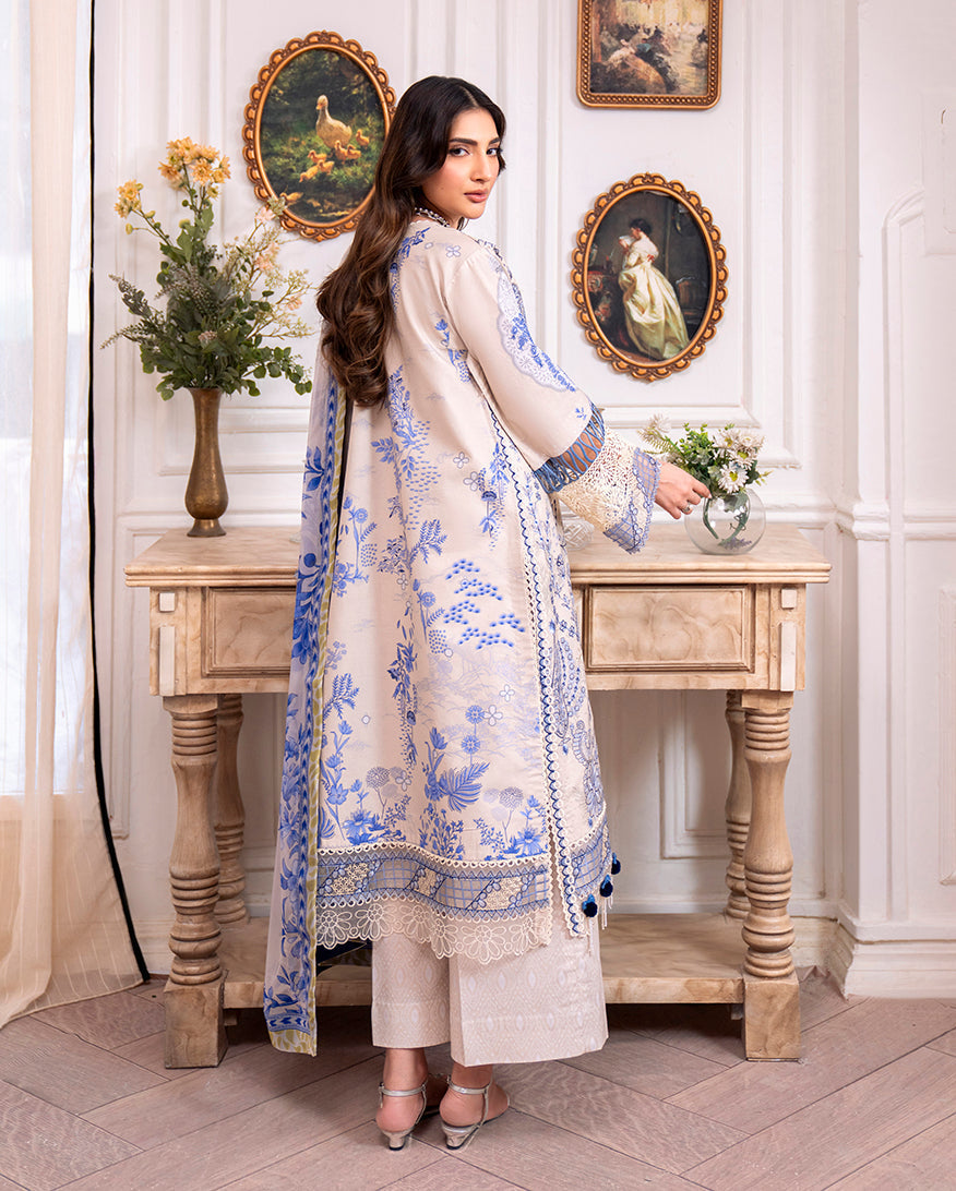 Roheenaz | Aezel Embroidered Cambric | Eleen