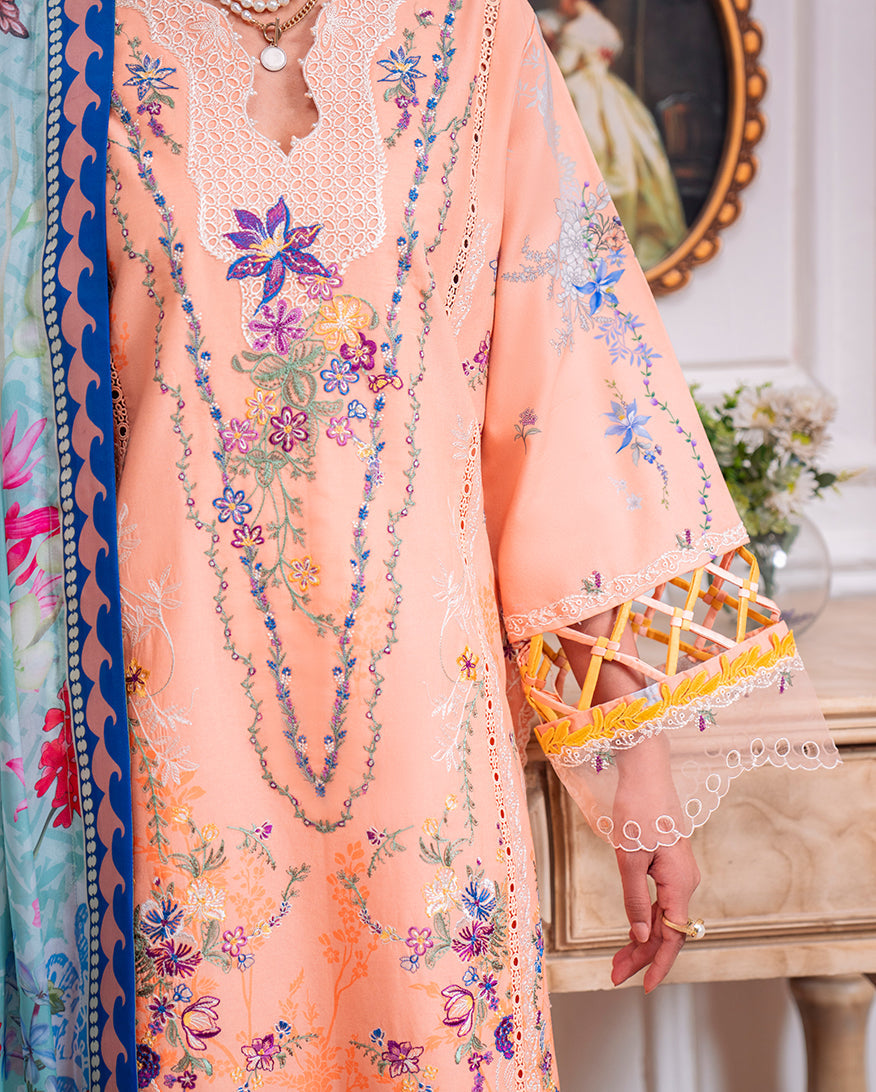 Roheenaz | Aezel Embroidered Cambric | Amal