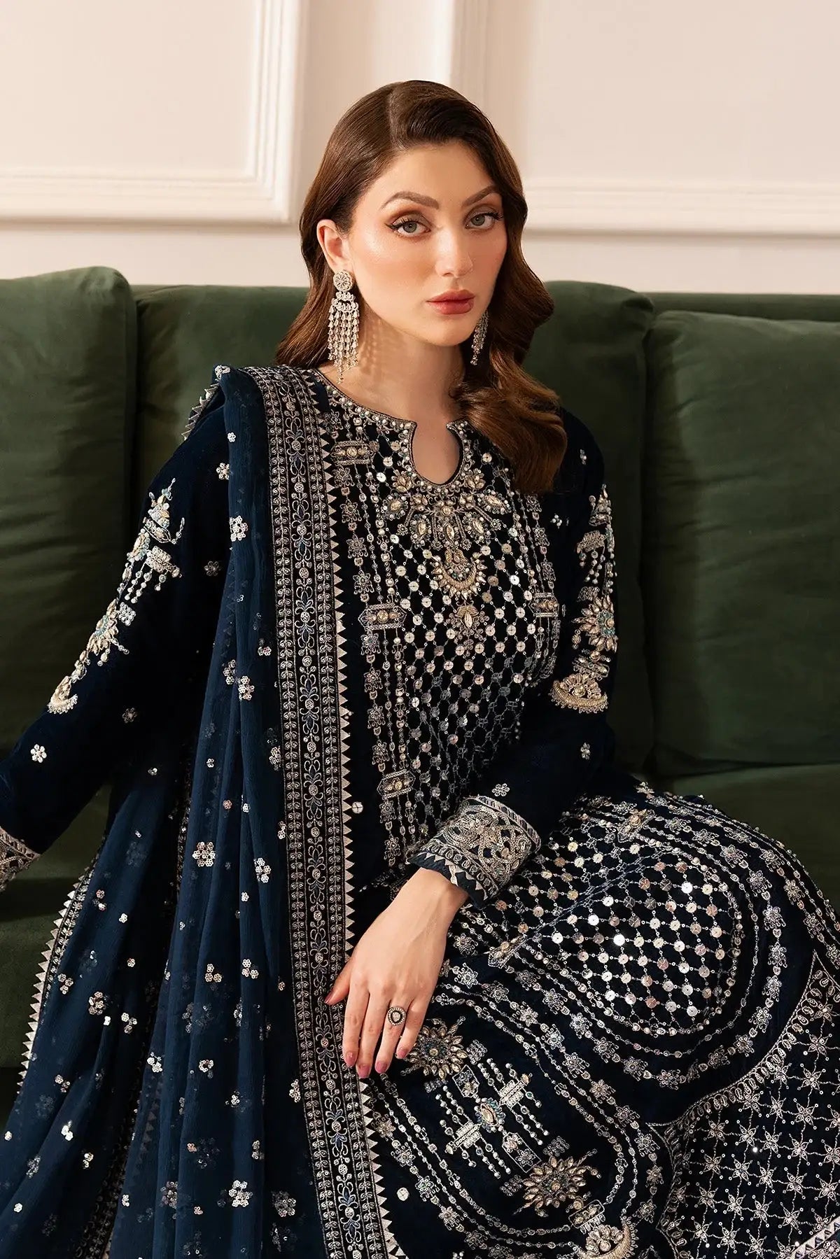 Raeesa Premium | Noirah Velvet | NV-002