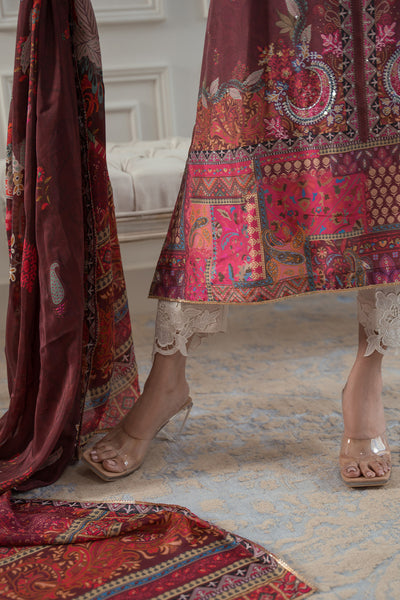 Amna Arshad | Laleh Festive | Mahin - Official Amna Arshad - Agha Fabrics UK