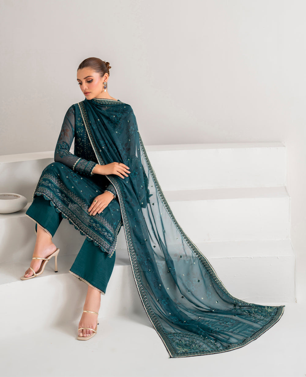 Xenia Formals | Raahi Luxury Formals | AURA - Official Xenia Formals - Agha Fabrics UK