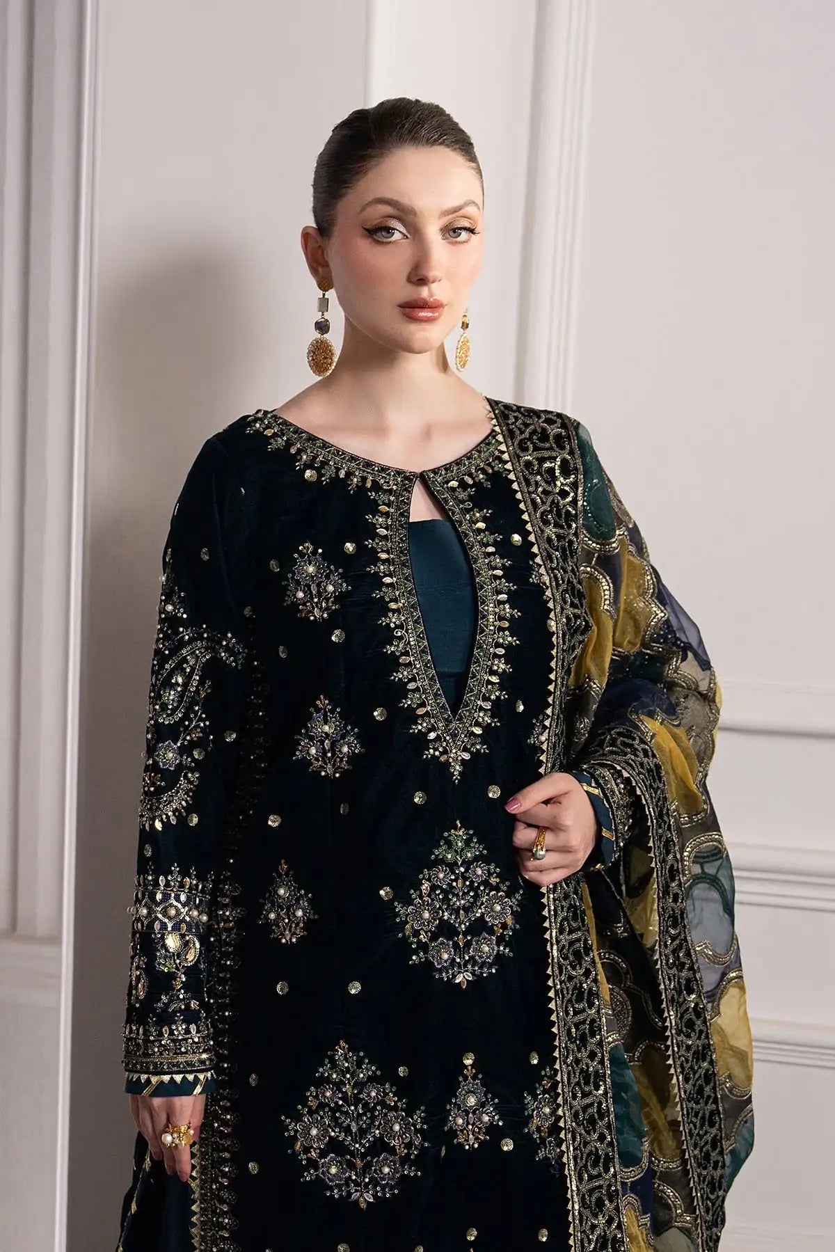 Raeesa Premium | Noirah Velvet | NV-006