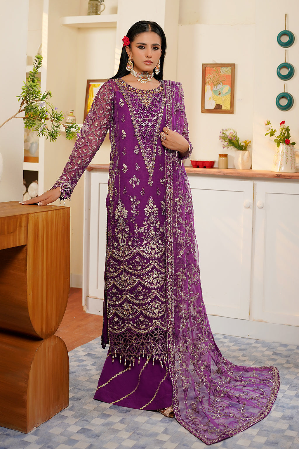 Maryams | Hayat Wedding Formal | EVELEEN - Official Maryams - Agha Fabrics UK