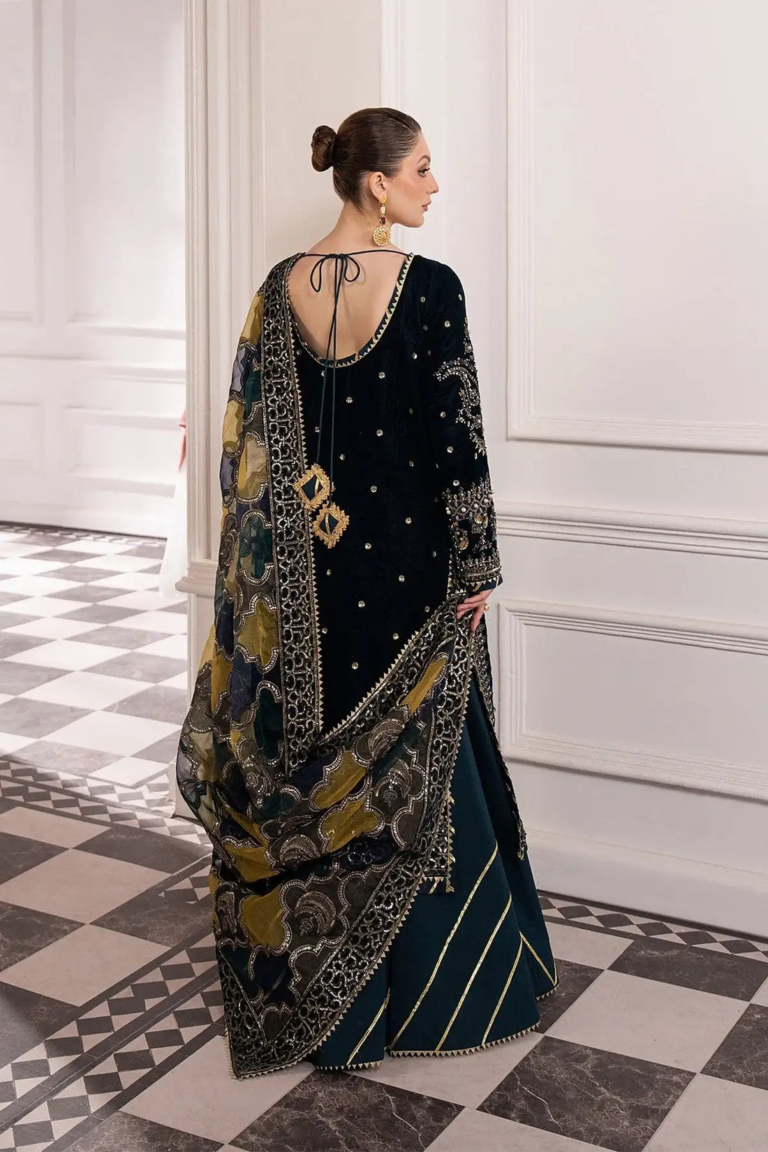 Raeesa Premium | Noirah Velvet | NV-006